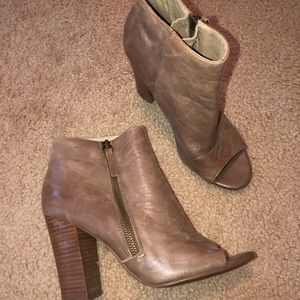 Levity Peep Toe Heels